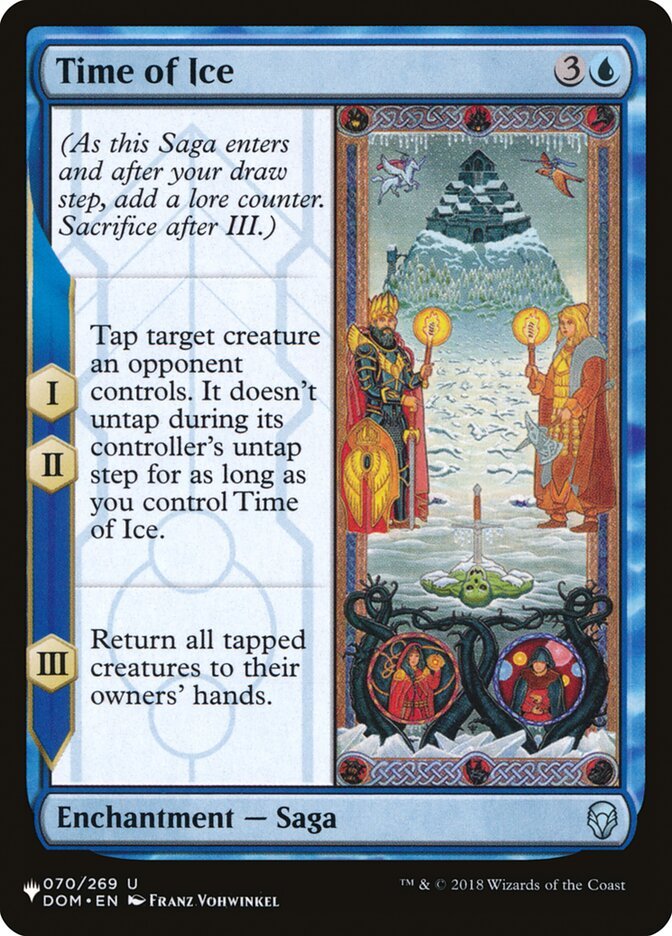 Time of Ice [The List] - Card Brawlers