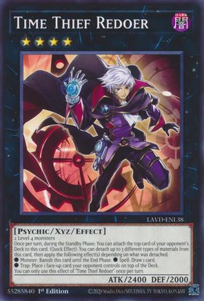 Time Thief Redoer (LAVD-ENL38) - Legendary Arc-V Decks 1st Edition - Card Brawlers