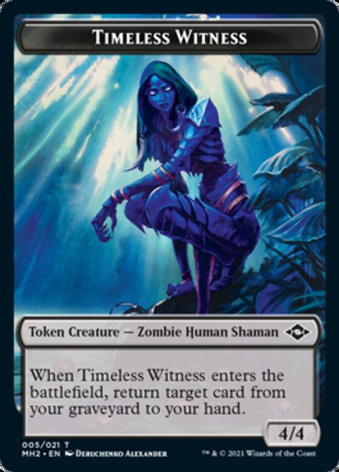 Timeless Witness Token [Modern Horizons 2 Tokens] - Card Brawlers