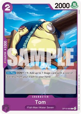 Tom (OP13-069) - Carrying On His Will - Card Brawlers