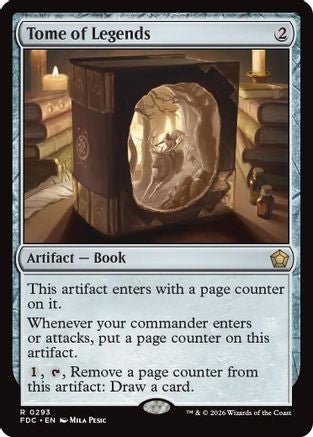 Tome of Legends (FDC-293) - Commander: Foundations - Card Brawlers