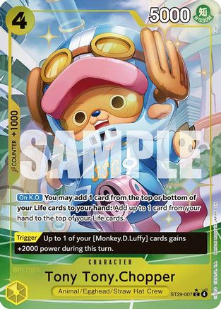 Tony Tony.Chopper (Full Art) (ST29-007) - Starter Deck 29: Egghead Foil - Card Brawlers