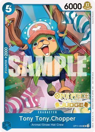 Tony Tony.Chopper (Judge Pack Vol. 7) (OP11-053) - One Piece Promotion Cards Foil - Card Brawlers