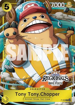 Tony Tony.Chopper (Online Regional Participation Pack 2025 Vol.2) (P-089) - One Piece Promotion Cards Foil - Card Brawlers