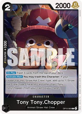 Tony Tony.Chopper (OP15-085) (OP15-085) - Adventure on Kami's Island Foil - Card Brawlers