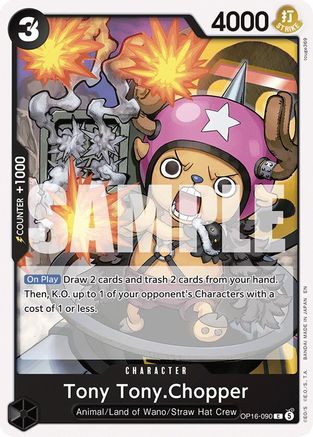 Tony Tony.Chopper (OP16-090) - The Time of Battle - Card Brawlers