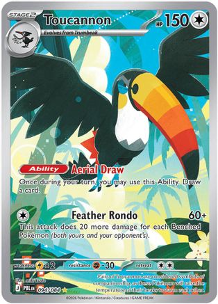 Toucannon (094/084) - Holofoil [ME05 Pitch Black] - Card Brawlers