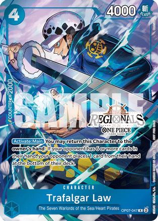 Trafalgar Law (Offline Regional Participation Pack 2025 Vol.2) (OP07-047) - One Piece Promotion Cards Foil - Card Brawlers