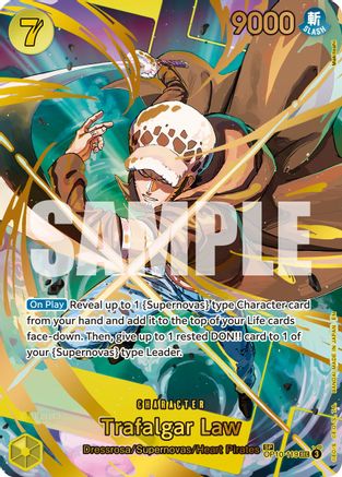 Trafalgar Law - OP10-119 (SP) (OP10-119) - Premium Booster -The Best- Vol. 2 Foil - Card Brawlers