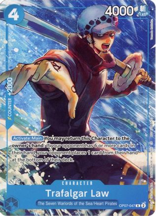 Trafalgar Law (Welcome Pack Vol. 2) (OP07-047) - One Piece Promotion Cards - Card Brawlers