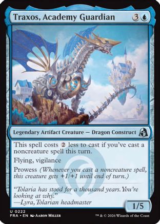 Traxos, Academy Guardian (FRA-222) - Reality Fracture - Card Brawlers