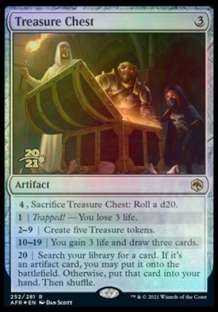 Treasure Chest [Dungeons & Dragons: Adventures in the Forgotten Realms Prerelease Promos] - Card Brawlers