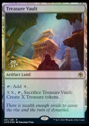 Treasure Vault [Dungeons & Dragons: Adventures in the Forgotten Realms Prerelease Promos] - Card Brawlers