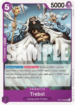 Trebol (OP14-068) - The Azure Sea's Seven - Card Brawlers