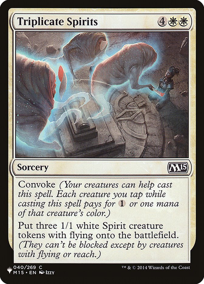 Triplicate Spirits [The List] - Card Brawlers