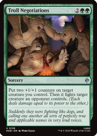 Troll Negotiations (HOB-138) - The Hobbit - Card Brawlers