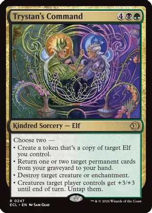 Trystan's Command (PPECL-247) - Promo Pack: Lorwyn Eclipsed Foil - Card Brawlers