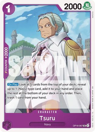 Tsuru (OP16-067) - The Time of Battle - Card Brawlers