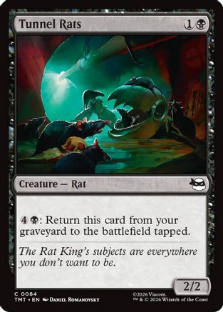 Tunnel Rats (TMT-084) - Teenage Mutant Ninja Turtles Foil - Card Brawlers