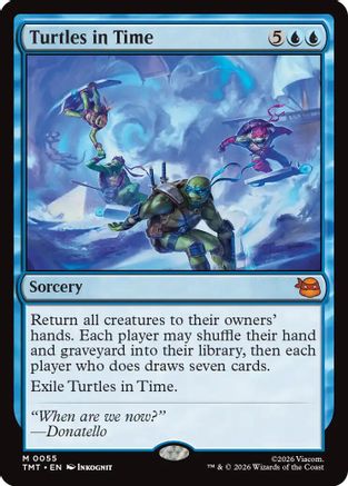 Turtles in Time (TMT-055) - Teenage Mutant Ninja Turtles - Card Brawlers