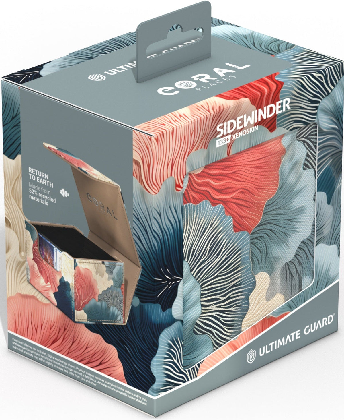 Ultimate Guard - Sidewinder 133+ - Xenoskin 2025 Exclusive- Coral Places 2 - Reef Flowers - Card Brawlers