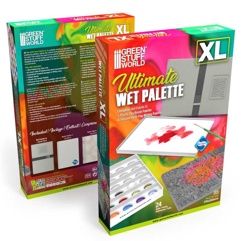 Ultimate Wet Palette XL - Green Stuff World - Card Brawlers | Quebec | Canada |