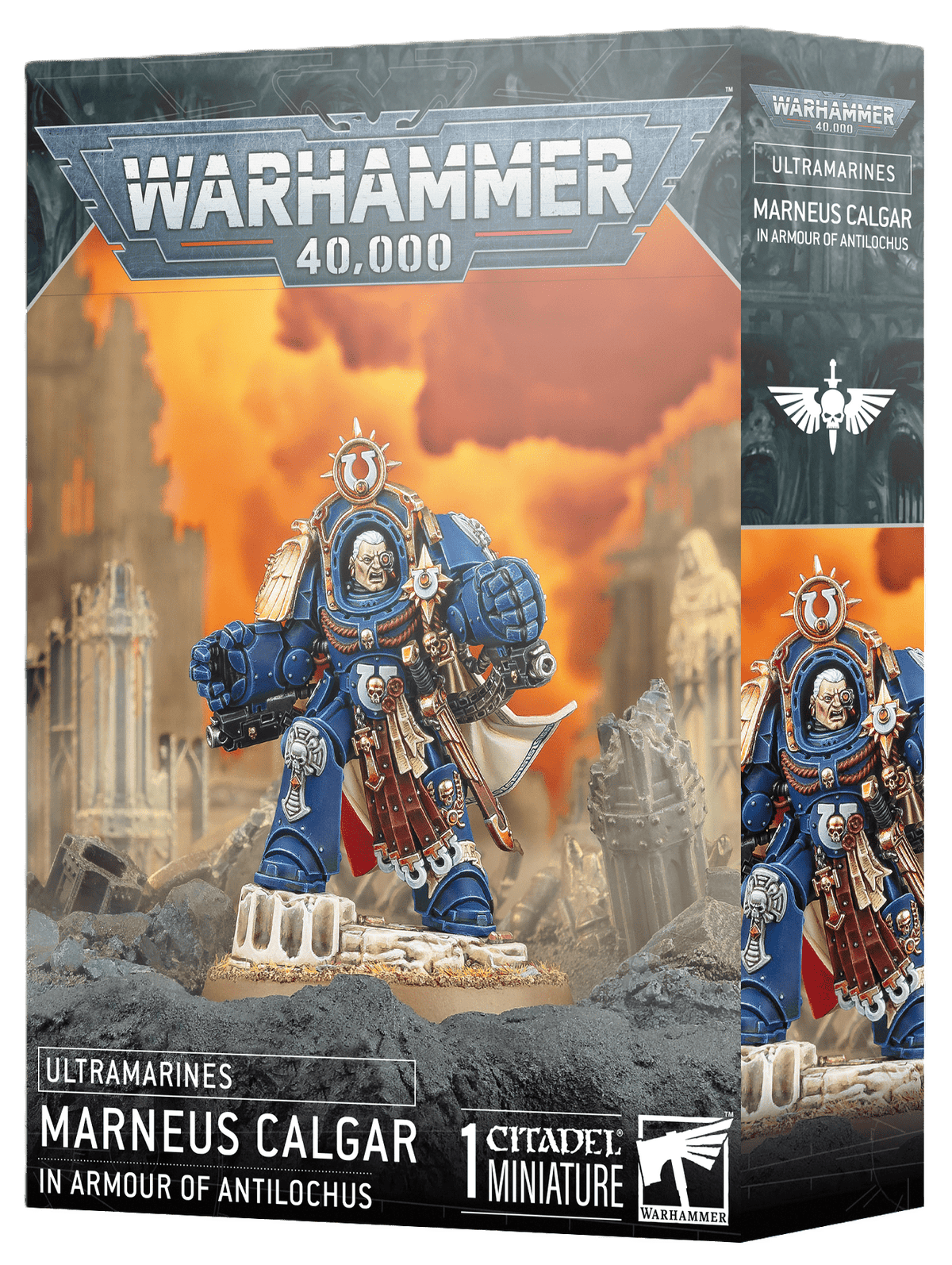 Ultramarines: Marneus Calgar in Armour of Antilochus (PREORDER) November 8, 2025 - Card Brawlers
