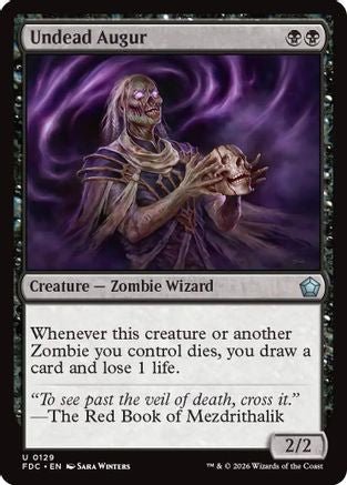 Undead Augur (FDC-129) - Commander: Foundations - Card Brawlers