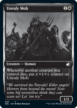 Unruly Mob [Innistrad: Double Feature] - Card Brawlers