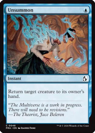 Unsummon (FRA-046) - Reality Fracture - Card Brawlers
