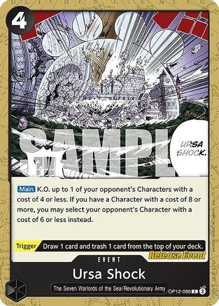 Ursa Shock (OP12-096) - Legacy of the Master Release Event Cards - Card Brawlers