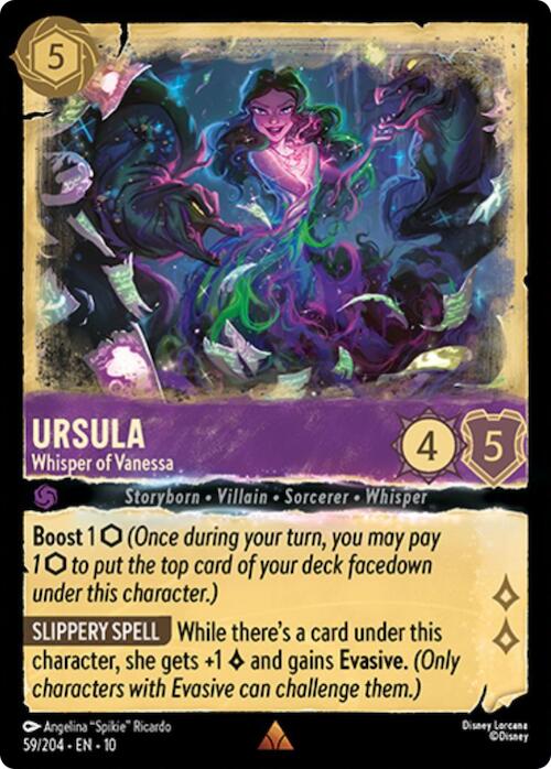 Ursula - Whisper of Vanessa (59/204) [Whispers in the Well] - Card Brawlers