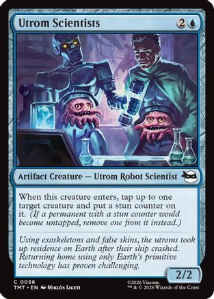 Utrom Scientists (TMT-056) - Teenage Mutant Ninja Turtles - Card Brawlers