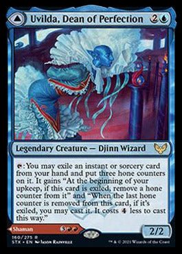 Uvilda, Dean of Perfection // Nassari, Dean of Expression [Strixhaven: School of Mages] - Card Brawlers
