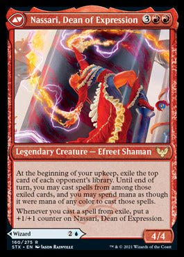 Uvilda, Dean of Perfection // Nassari, Dean of Expression [Strixhaven: School of Mages] - Card Brawlers