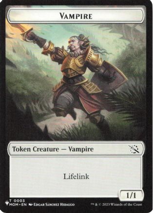 Vampire // Horse Double-Sided Token (LIST-3 // 10) - The List Reprints - Card Brawlers