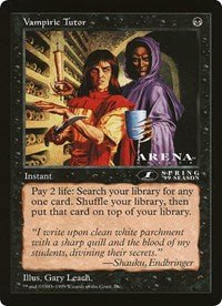 Vampiric Tutor (Oversized) [Oversize Cards] - Card Brawlers