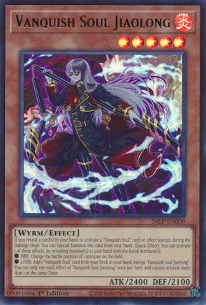 Vanquish Soul Jiaolong (26LP-EN009) - Limited Pack World Championship 2026 1st Edition - Card Brawlers