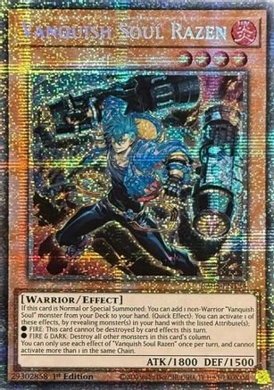 Vanquish Soul Razen (Starlight Rare) (RA05-EN134) - Rarity Collection 5 1st Edition - Card Brawlers
