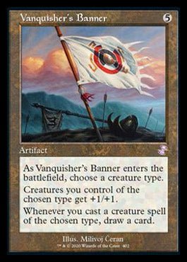 Vanquisher's Banner (Timeshifted) [Time Spiral Remastered] - Card Brawlers