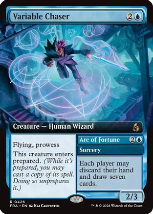 Variable Chaser (Extended Art) (FRA-426) - Reality Fracture - Card Brawlers