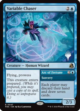Variable Chaser (PPFRA-047) - Promo Pack: Reality Fracture - Card Brawlers