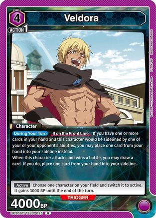 Veldora (025) (UE20BT/TSK-2-025) - UE20BT That Time I Got Reincarnated as a Slime Foil - Card Brawlers