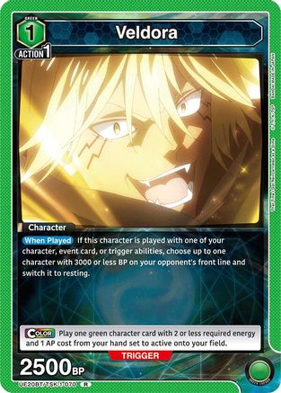 Veldora (070) (UE20BT/TSK-1-070) - UE20BT That Time I Got Reincarnated as a Slime Foil - Card Brawlers