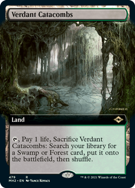 Verdant Catacombs (Extended Art) [Modern Horizons 2] - Card Brawlers