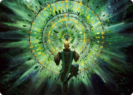 Verdant Mastery Art Card [Strixhaven: School of Mages Art Series] - Card Brawlers