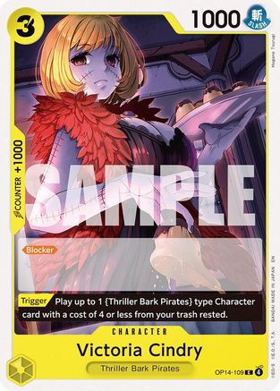 Victoria Cindry (OP14-109) - The Azure Sea's Seven - Card Brawlers