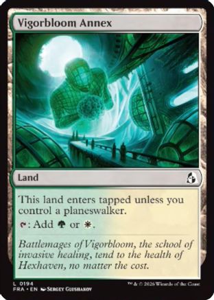 Vigorbloom Annex (FRA-194) - Reality Fracture Foil - Card Brawlers