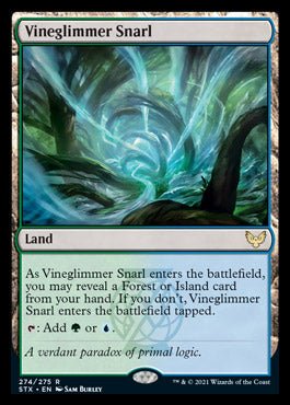 Vineglimmer Snarl [Strixhaven: School of Mages] - Card Brawlers