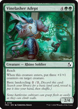 Vinelasher Adept (FRA-119) - Reality Fracture - Card Brawlers